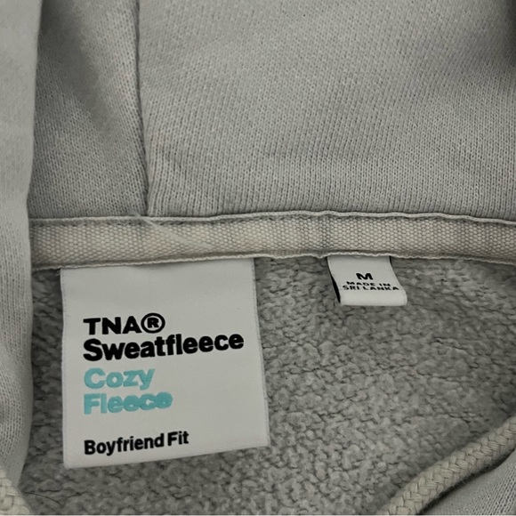 TNA COZY FLEECE ZIP UP SWEATER - Picture 3 of 3